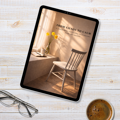From Chaos to Calm – Book One: A Four-Week Reset for Finding Your Footing After Life Changes